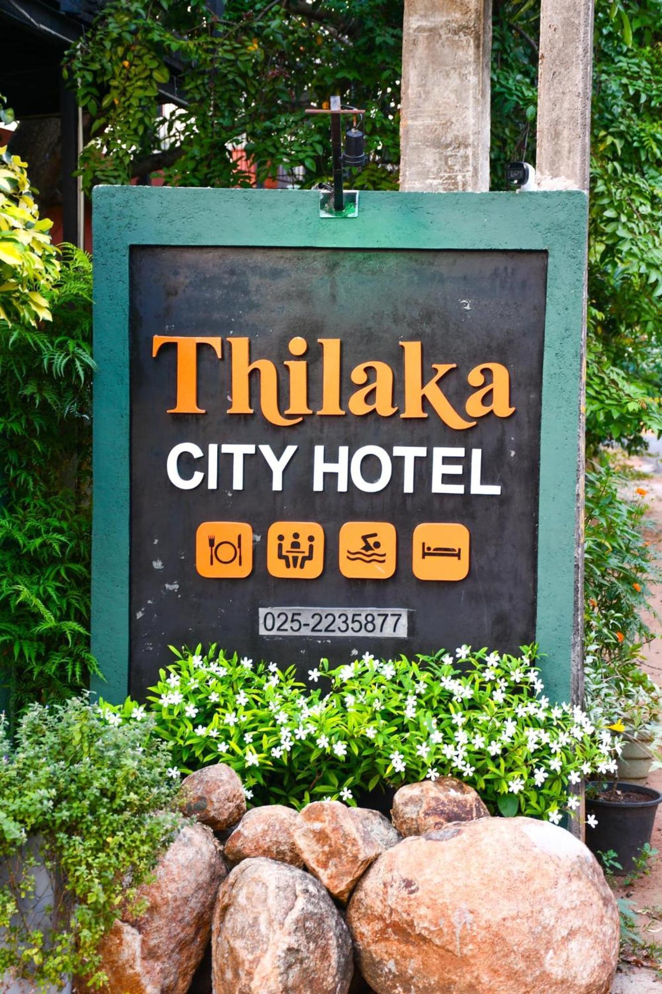 Thilaka City Hotel Анурадхапура Екстериор снимка